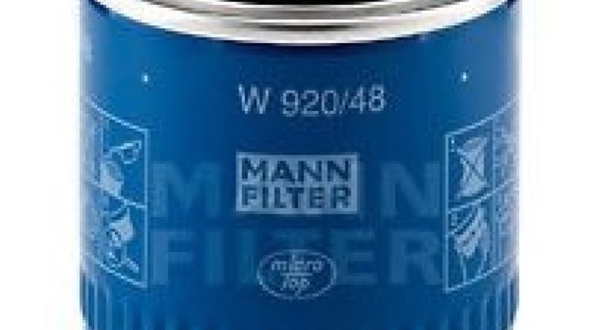 Filtru ulei NISSAN ALMERA II Hatchback (N16) (2000 - 2016) MANN-FILTER W 920/48 piesa NOUA