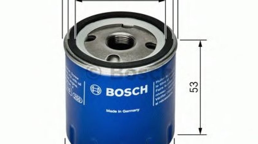 Filtru ulei NISSAN MICRA III (K12) (2003 - 2010) BOSCH 0 451 103 336 produs NOU