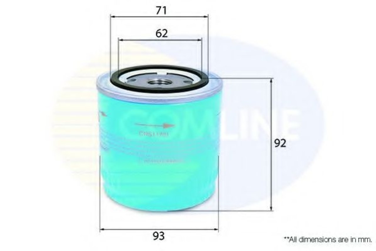 Filtru ulei NISSAN NAVARA (D40) (2004 - 2016) COMLINE CNS11701 piesa NOUA