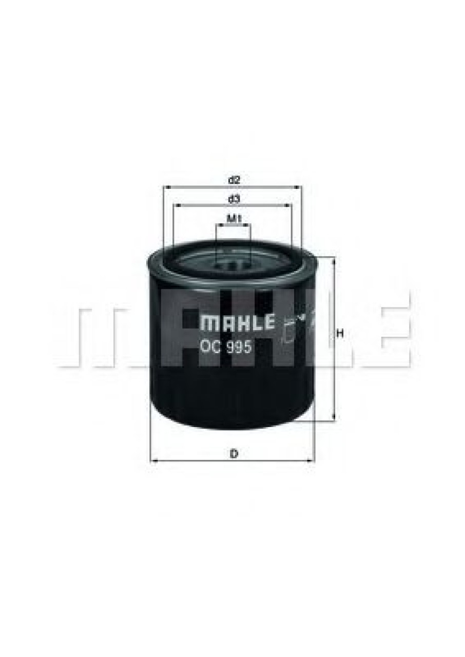 Filtru ulei NISSAN NAVARA (D40) (2004 - 2016) KNECHT OC 995 piesa NOUA