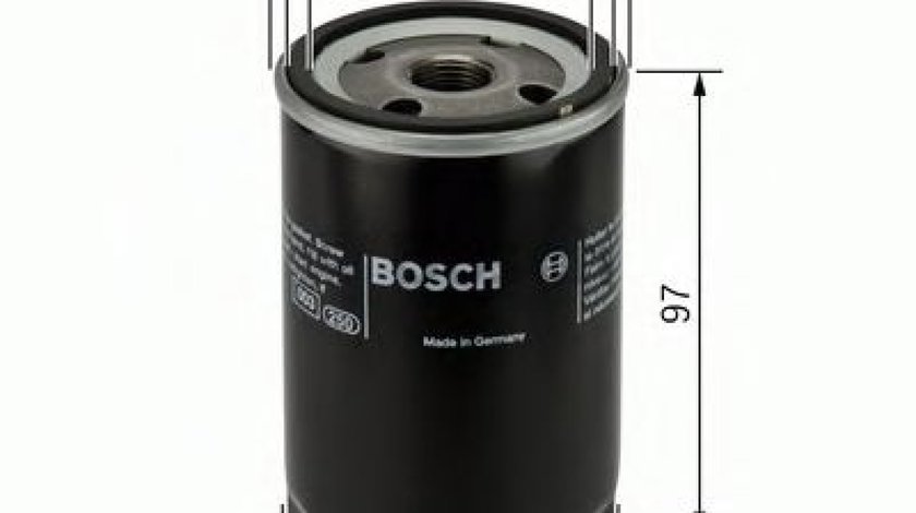 Filtru ulei NISSAN PATHFINDER III (R51) (2005 - 2012) BOSCH 0 986 452 003 piesa NOUA