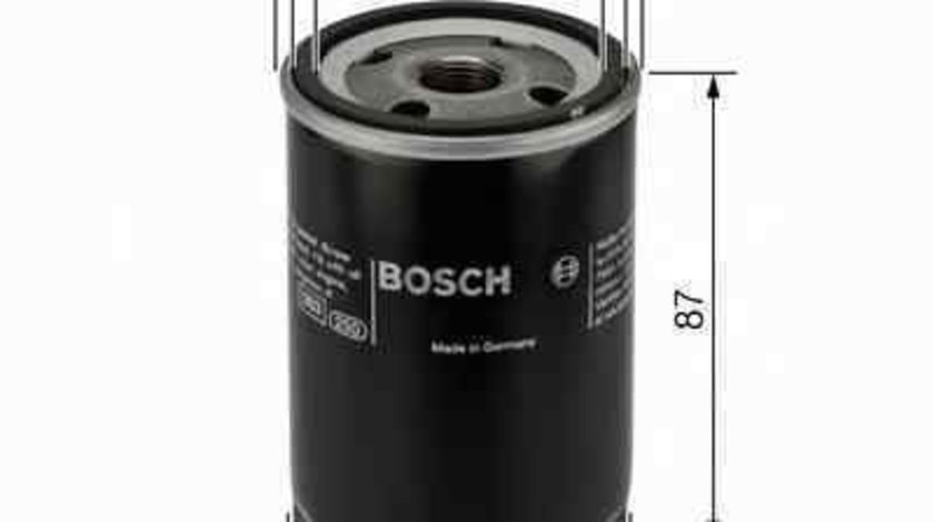 Filtru ulei NISSAN PRIMERA Hatchback (P10) BOSCH 0 986 452 060