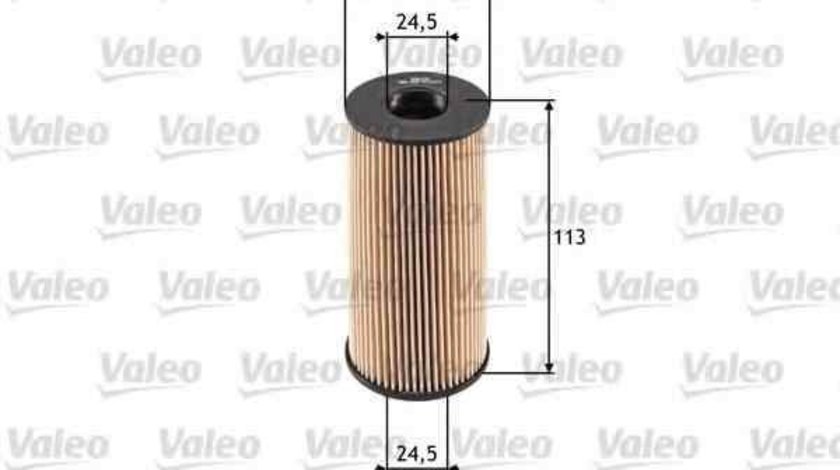 Filtru ulei NISSAN QASHQAI / QASHQAI +2 (J10, JJ10) VALEO 586529