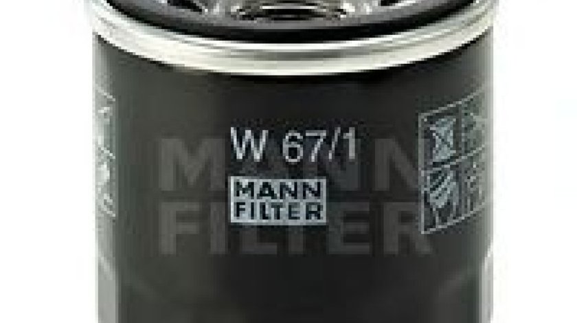 Filtru ulei NISSAN TIIDA Hatchback (2004 - 2011) MANN-FILTER W 67/1 piesa NOUA