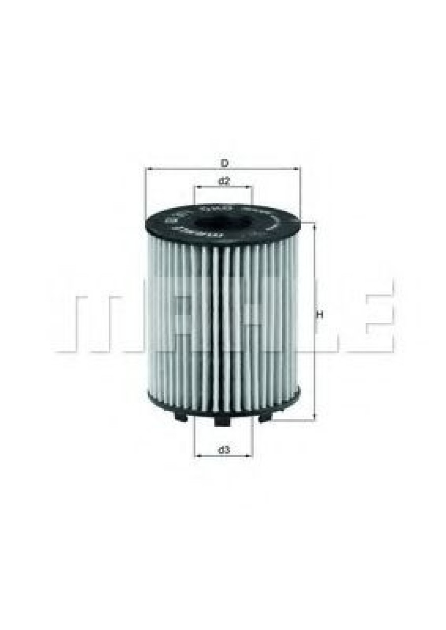 Filtru ulei OPEL AGILA (A) (H00) (2000 - 2007) MAHLE ORIGINAL OX 371D piesa NOUA