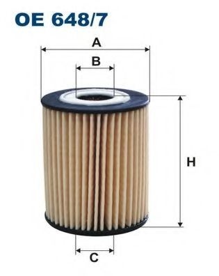 Filtru ulei OPEL ANTARA (2006 - 2016) FILTRON OE648/7 piesa NOUA