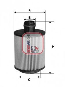 Filtru ulei OPEL ANTARA (2006 - 2016) SOFIMA S 5088 PE piesa NOUA