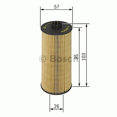 Filtru ulei OPEL ASTRA G Combi (F35) (1998 - 2009) BOSCH F 026 407 006 piesa NOUA