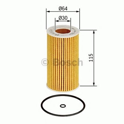 Filtru ulei OPEL ASTRA G Cupe (F07) (2000 - 2005) BOSCH 1 457 437 002 piesa NOUA