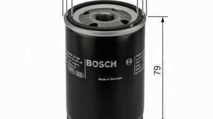 Filtru ulei OPEL ASTRA H caroserie (L70) BOSCH 0 451 103 370