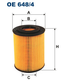Filtru ulei Opel Astra H / G 1.7 DIESEL 648/4 ( LICHIDARE DE STOC)