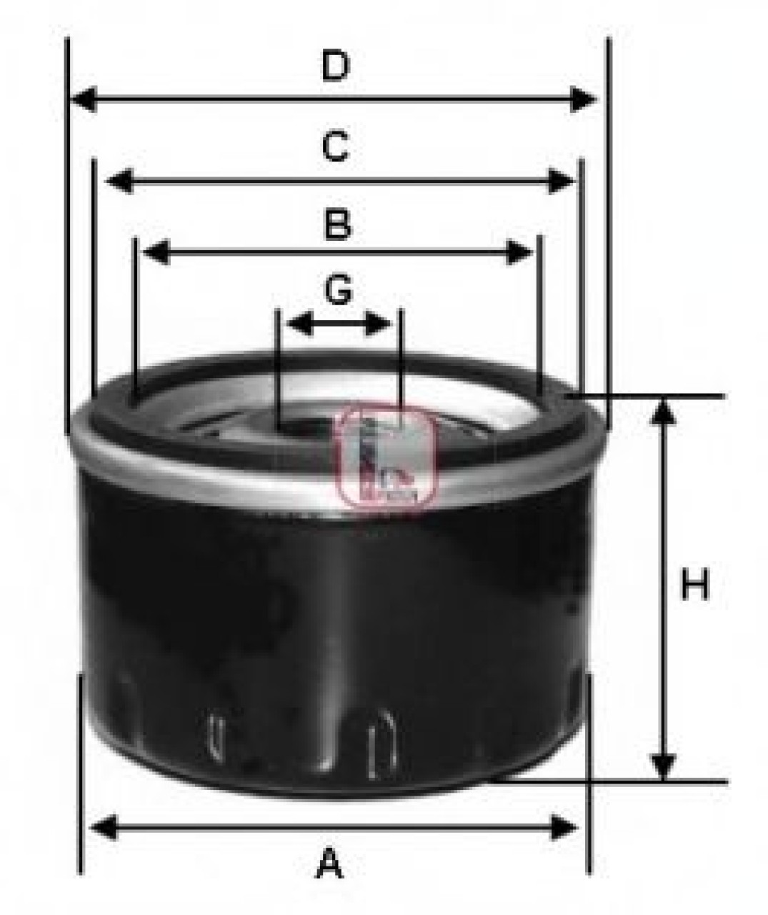Filtru ulei OPEL ASTRA H GTC (L08) (2005 - 2016) SOFIMA S 3299 R piesa NOUA