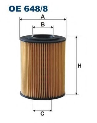 Filtru ulei OPEL ASTRA H GTC (L08) (2005 - 2016) FILTRON OE648/8 piesa NOUA