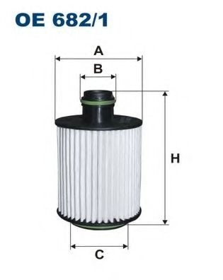 Filtru ulei OPEL ASTRA J GTC (2011 - 2016) FILTRON OE682/1 piesa NOUA