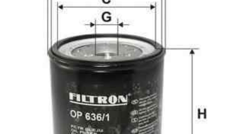 Filtru ulei OPEL CAMPO (TF_) FILTRON OP636/1