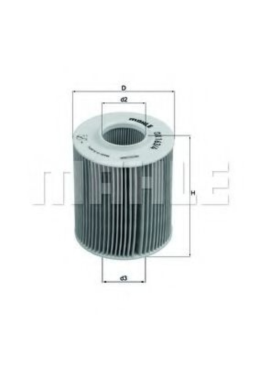 Filtru ulei OPEL CORSA C (F08, F68) (2000 - 2009) MAHLE ORIGINAL OX 163/4D piesa NOUA