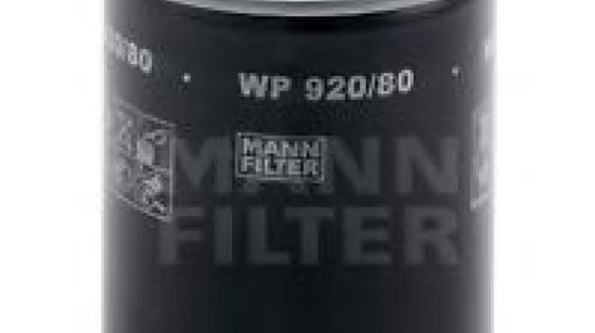 Filtru ulei OPEL FRONTERA A Sport (5_SUD2) (1992 - 1998) MANN-FILTER WP 920/80 piesa NOUA