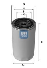 Filtru ulei OPEL FRONTERA A Sport (5_SUD2) (1992 - 1998) UFI 23.249.00 piesa NOUA