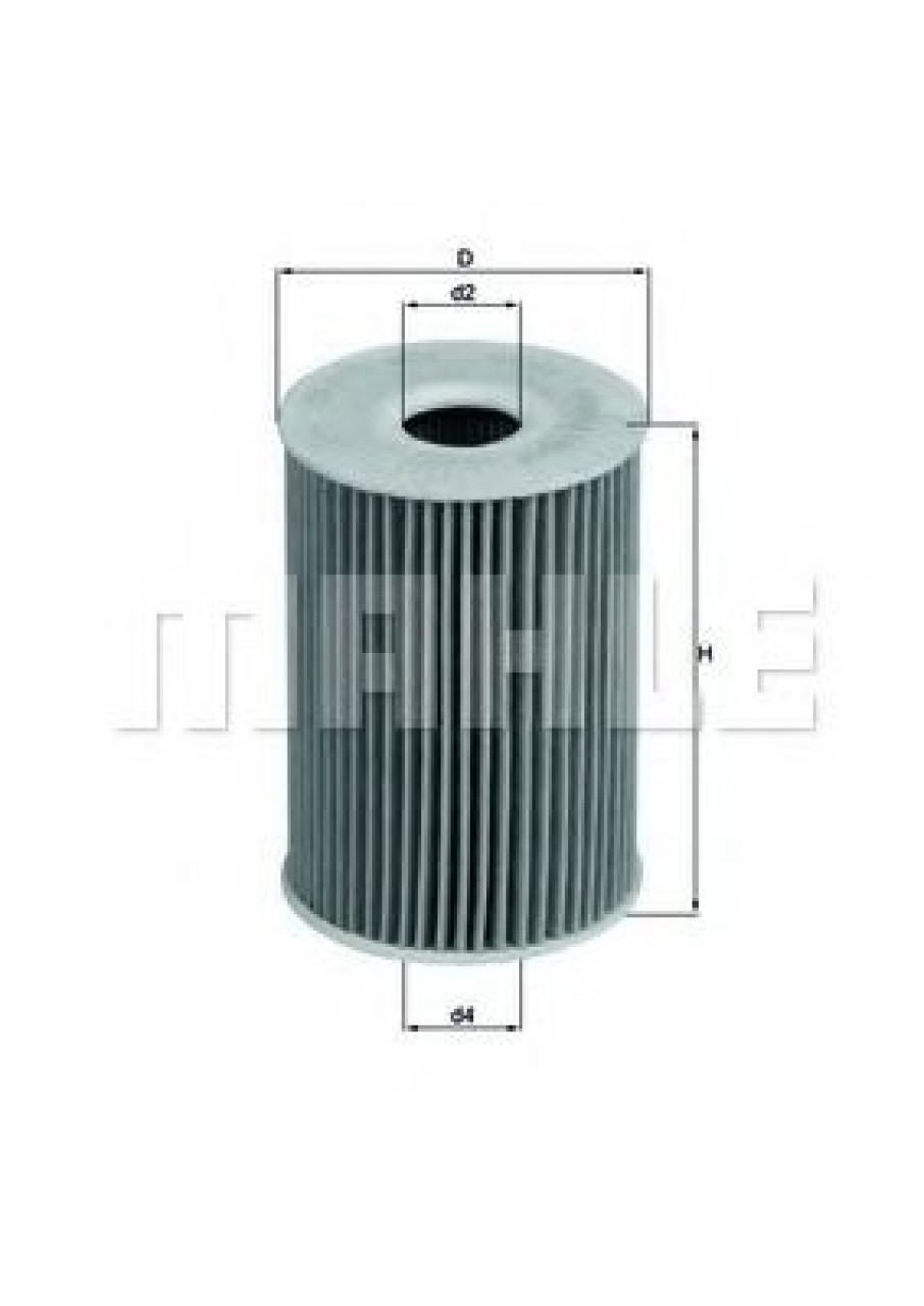 Filtru ulei OPEL MOVANO Combi (J9) (1998 - 2010) MAHLE ORIGINAL OX 415D piesa NOUA