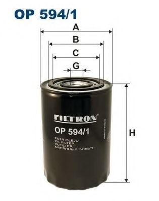 Filtru ulei OPEL MOVANO platou / sasiu (U9, E9) (1998 - 2010) FILTRON OP594/1 piesa NOUA