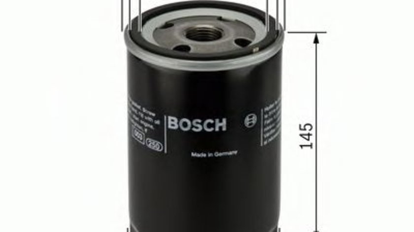 Filtru ulei OPEL MOVANO platou / sasiu (U9, E9) (1998 - 2010) BOSCH 0 451 203 201 piesa NOUA