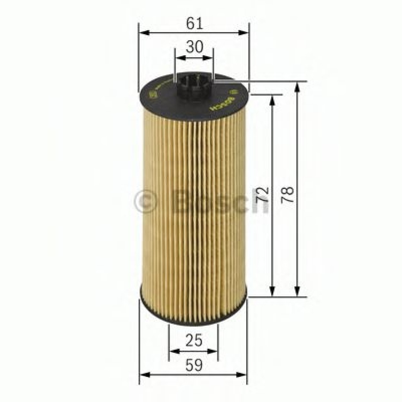 Filtru ulei OPEL ZAFIRA A (F75) (1999 - 2005) BOSCH 1 457 429 178 piesa NOUA