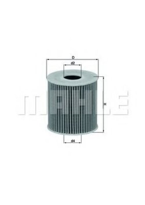 Filtru ulei PEUGEOT 206 CC (2D) (2000 - 2016) MAHLE ORIGINAL OX 339/2D piesa NOUA