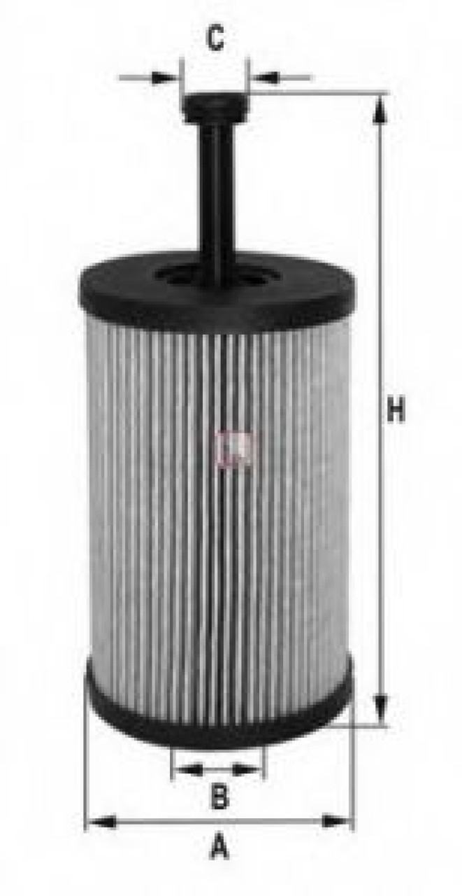 Filtru ulei PEUGEOT 206 SW (2E/K) (2002 - 2016) SOFIMA S 5032 PE piesa NOUA
