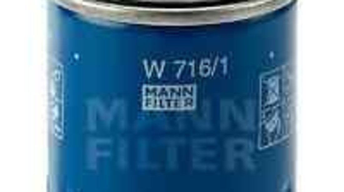 Filtru ulei PEUGEOT 806 (221) Producator MANN-FILTER W 716/1