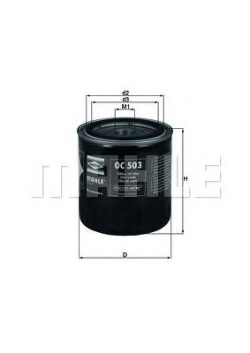 Filtru ulei PEUGEOT BOXER bus (230P) (1994 - 2002) KNECHT OC 503 piesa NOUA
