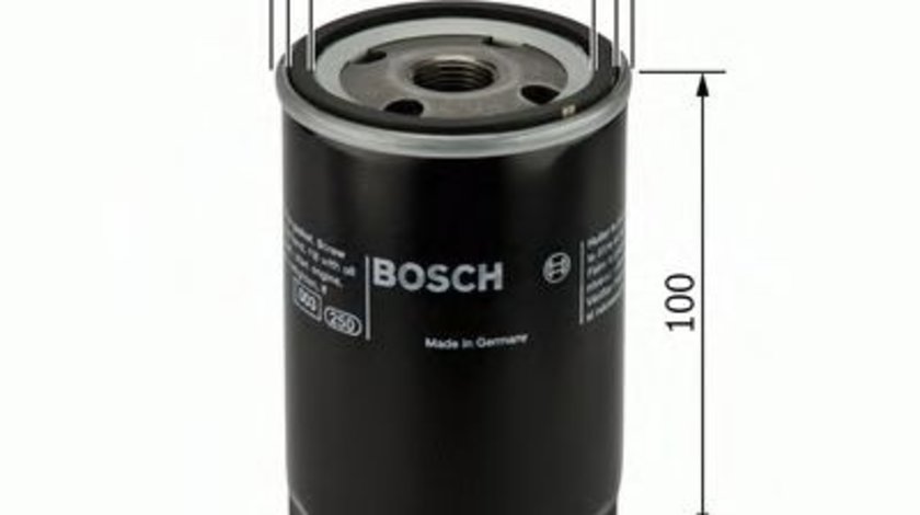 Filtru ulei PEUGEOT EXPERT platou / sasiu (223) (1995 - 2016) BOSCH 0 451 103 111 piesa NOUA