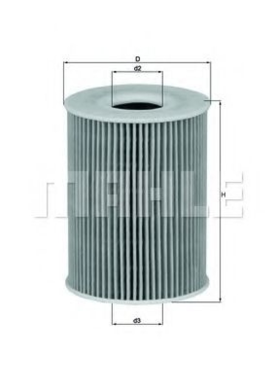 Filtru ulei PORSCHE CAYENNE (9PA, 955) (2002 - 2010) KNECHT OX 254D4 piesa NOUA
