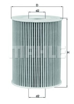 Filtru ulei PORSCHE PANAMERA (970) (2009 - 2016) KNECHT OX 254D5 piesa NOUA