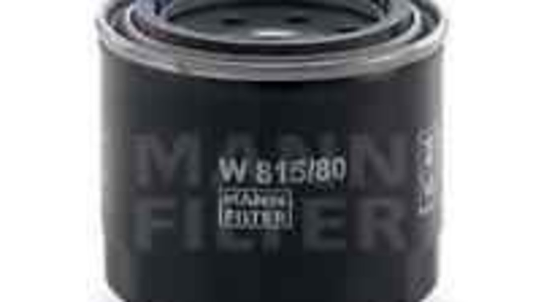 Filtru ulei Producator MANN-FILTER W 815/80