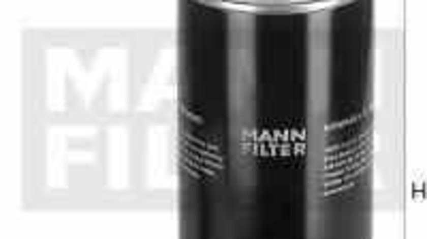 Filtru ulei Producator MANN-FILTER WD 940