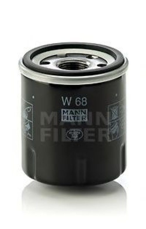 Filtru ulei RENAULT CLIO I (B/C57, 5/357) (1990 - 1998) MANN-FILTER W 68 piesa NOUA