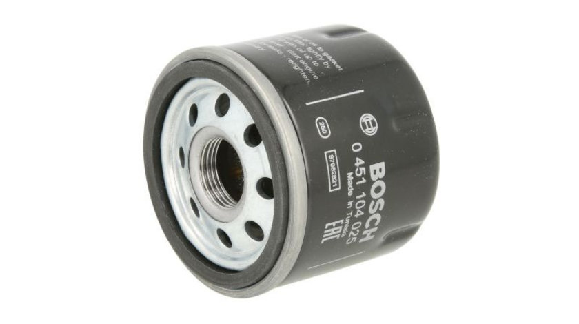 Filtru ulei RENAULT CLIO II (BB0/1/2, CB0/1/2) (1998 - 2005) BOSCH 0 451 104 025 piesa NOUA