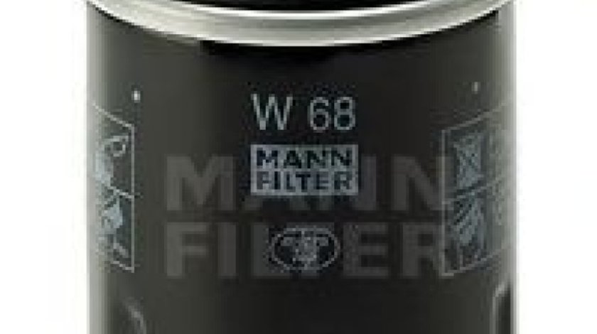 Filtru ulei RENAULT CLIO II (BB0/1/2, CB0/1/2) (1998 - 2005) MANN-FILTER W 68 piesa NOUA