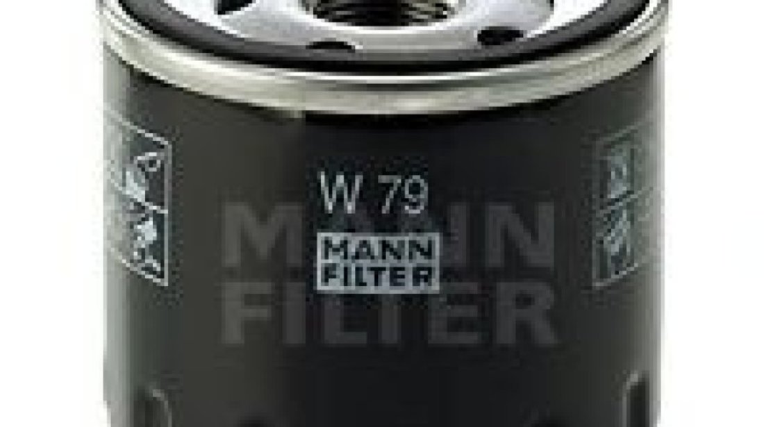 Filtru ulei RENAULT CLIO III (BR0/1, CR0/1) (2005 - 2012) MANN-FILTER W 79 piesa NOUA