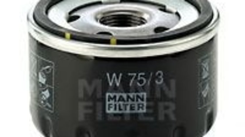 Filtru ulei RENAULT MEGANE I Classic (LA0/1) (1996 - 2006) MANN-FILTER W 75/3 piesa NOUA