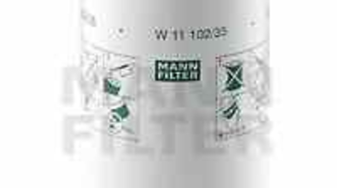 Filtru ulei RENAULT TRUCKS Magnum MANN-FILTER W 11 102/35