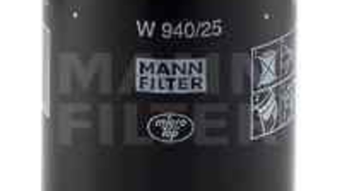 Filtru ulei ROVER 2000-3500 hatchback (SD1) MANN-FILTER W 940/25