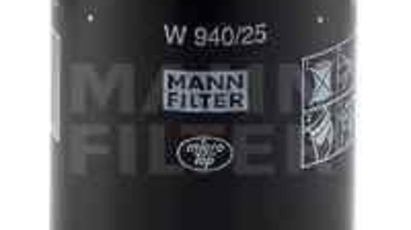 Filtru ulei ROVER 2000-3500 hatchback (SD1) MANN-FILTER W 940/25
