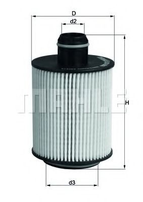 Filtru ulei SAAB 9-3 Combi (YS3F) (2005 - 2016) MAHLE ORIGINAL OX 553D piesa NOUA