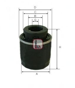 Filtru ulei SEAT ALTEA XL (5P5, 5P8) (2006 - 2016) SOFIMA S 3494 R piesa NOUA