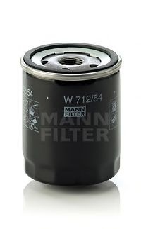 Filtru ulei SKODA FABIA I (6Y2) (1999 - 2008) MANN-FILTER W 712/54 piesa NOUA