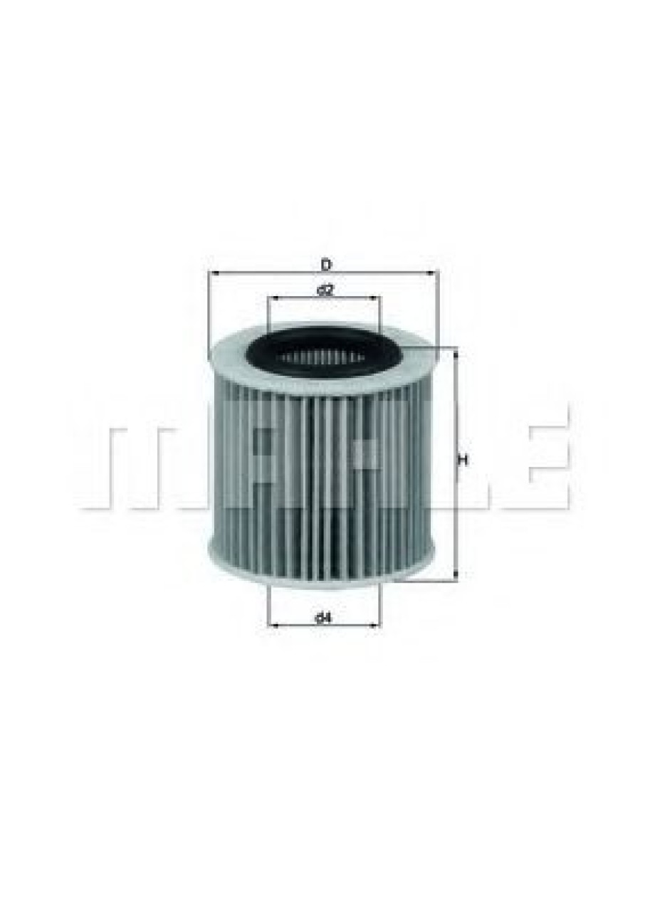 Filtru ulei SKODA FABIA II Combi (2007 - 2014) MAHLE ORIGINAL OX 360D piesa NOUA