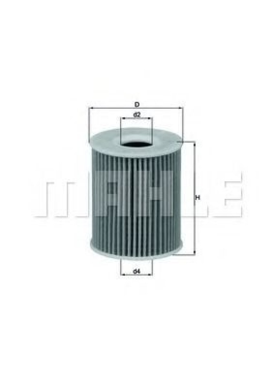 Filtru ulei SKODA FABIA II Combi (2007 - 2014) MAHLE ORIGINAL OX 422D piesa NOUA