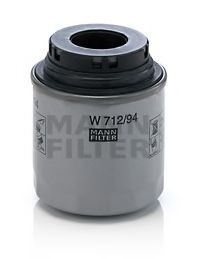 Filtru ulei SKODA OCTAVIA II (1Z3) (2004 - 2013) MANN-FILTER W 712/94 piesa NOUA