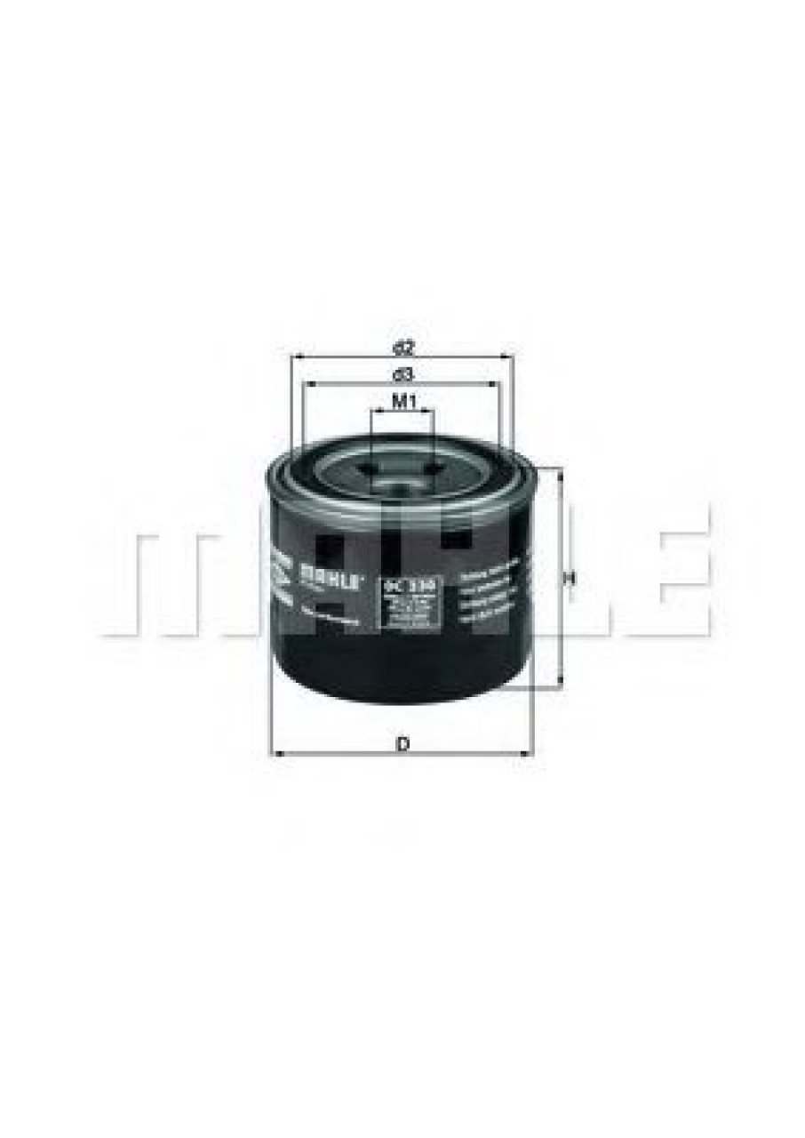 Filtru ulei SMART FORFOUR (454) (2004 - 2006) KNECHT OC 230 piesa NOUA
